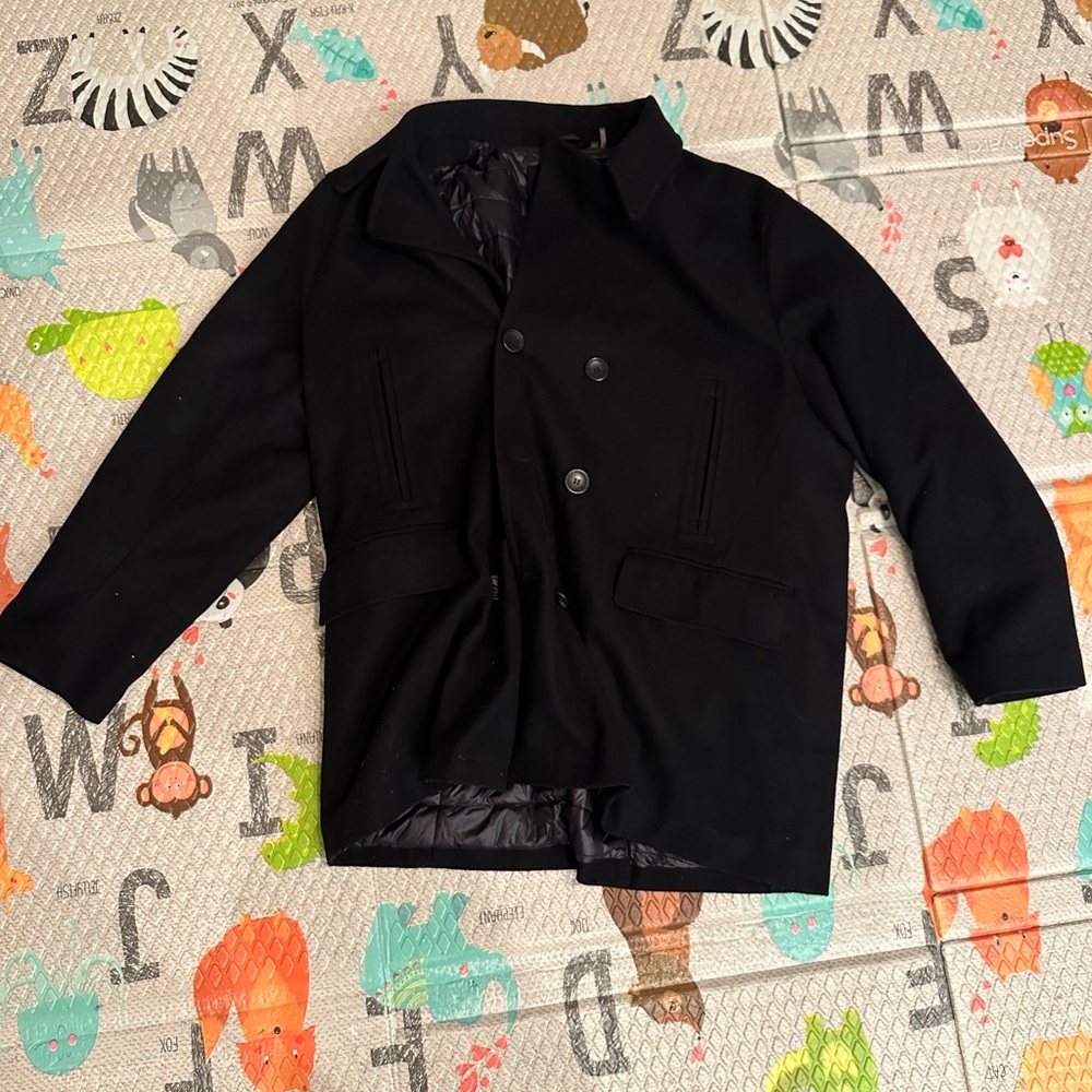 Calvin Klein Double Breasted coat with liner